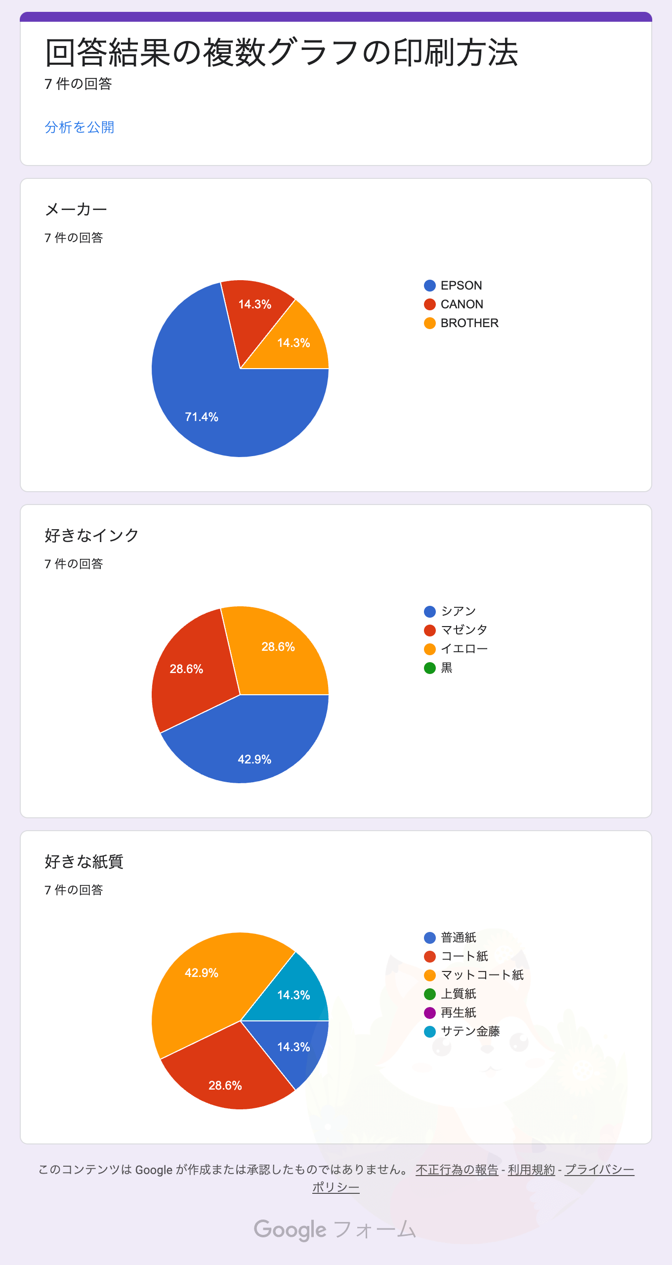 「回答」が別ウィンドウで開きます。