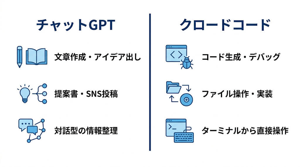 「どちらが優れているか」という問いよりも、「今の作業にどちらが向いているか」という問いが正しい